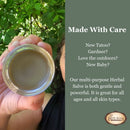 Healing Salve Made with Calendula and Plantain,Unscented