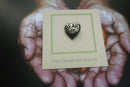 Heart of Gold Lapel Pin