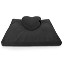 Meditation Cushion Set Zafu and Zabuton - Cotton ..Made in USA