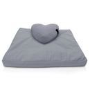 Meditation Cushion Set Zafu and Zabuton - Cotton ..Made in USA