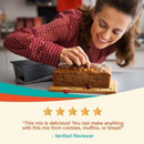 Gluten Free Pumpkin Bread Mix | Pack of 6 | 11 oz | Heartland Gourmet  | 2028