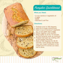 Gluten Free Pumpkin Bread Mix | Pack of 6 | 11 oz | Shipping Included | Heartland Gourmet  | 2028