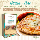Gluten Free Rosemary Basil Pizza Crust | 15.4 oz | Heartland Gourmet | 2024