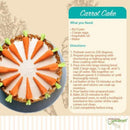 Gluten Free Carrot Cake Mix | Pack of 6 | 16 oz | Heartland Gourmet | 2020