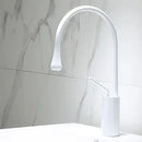 DecorBites™ Gun Grey Brass Basin Faucet Hot Cold Kitchen Sink Water Crane Swivel