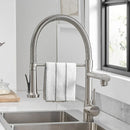DecorBites™ Kitchen Mixer Tap Dual Spout Hot Cold Deck Mounted Faucet