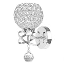 DecorBites™ Crystal Wall Sconce: Modern Bedside Wall Lamp for Home Decor