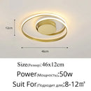 DecorBites™ LED Chandelier: Modern Surface Mounted Lights for Living Room, Bedroom, Study Room
