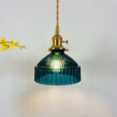 DecorBites™ Glass Hanging Lamp with Switch: Modern Nordic Copper Pendant Light Fixtures
