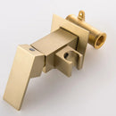 DecorBites™ Hand Bidet Sprayer Kit Brushed Gold Shattaf Shower Head Copper Valve
