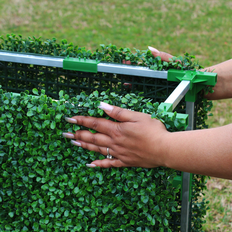 Rectangle Gardenia Hedge Wall