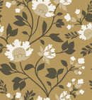 Hedgerow Bloom Wallpaper - Botanical Elegance