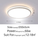DecorBites™ LED Ceiling Lamps: Modern Dimmable Lights for Living Room, Dining Room, Bedroom