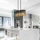 Hemaaolay Colored Glass Chandelier