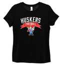 Nebraska Herbie Husker Unisex T-Shirt | Black | Multiple Sizes | Lou's Sporting Goods | 25N13PC455