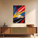 Green Mt. Fuji Japan Sunset Wall Art Canvas Print, Landscape Home Decor Painting, Nature Scene Picture, Gift for Nature Lover