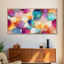 Vibrant Abstract Wall Art, Colorful Print, Panoramic Art, Wall Art, Canvas Art, Landscape Art, Home Decor Prints, Wall Hanging, Gift Ideas