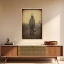 Horror Home Decor, Spooky Halloween, Creepy Wall Art, Dark Fantasy, Canvas Print, Wall Art, Vertical Print, Home Decor, Wall Decor