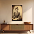 Victorian Portrait, Victorian Photos, Antique Photograph, Canvas Print, Wall Art, Vertical Print, Victorian Print, Victorian Home Decor