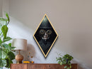 Portrait of a Victorian Steampunk Cyborg, Canvas Textured Print or Canvas, Cool Halloween Decor, Gothic Art