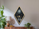 The Haunting, Goth Wall Art, Goth Art, Canvas Textured Print, Halloween Decor, Goth Art Print, Victorian Halloween Decoration