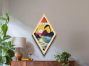 American Samoa National Park Travel Poster Wall Artwork Texture Print, Travel Decor Art, Midcentury Modern Retro Decor American Samoa Travel Art