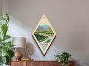Retro Big Bend National Park Travel Poster Canvas Texture Print, Travel Decor Art, Midcentury Modern Decor Texas Travel Art