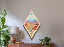 Canyonlands National Park Travel Poster Canvas Texture Print, Travel Decor Art, Midcentury Modern Retro Decor Utah Travel Art