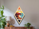Retro Channel Islands National Park Adventure Poster Canvas Texture Print, Travel Decor Art, Midcentury Modern Decor California Travel Art