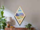 Death Valley National Park Travel Poster Canvas Texture Print, Travel Decor Art, Midcentury Modern Retro Decor California Travel Art