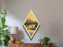 Gateway Arch National Park Travel Poster Canvas Texture Print, Travel Decor Art, Midcentury Modern Retro Decor Missouri Travel Art