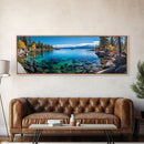 Panoramic Print of Lake Tahoe California, Extra Large Wall Art, Panoramic Wall Art, Panoramic Landscape Print, Landscape Photography
