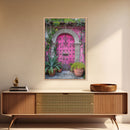 Change456 Architecture Print, 19th Century Architecture Photography, Mexico City Wall Art, Wood Framed Canvas Print