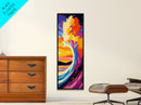 Giant Wave, Ocean Art, Framed Canvas Print, Surf Wall Art, Nautical Decor, Beach House Painting, Coastal Wall Art, Sea Lovers Gift