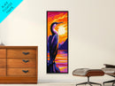 Majestic Bird, Nature Wildlife, Coastal Scene, Bird Art, Tranquil Beauty, Unique Wall Art, Living Room, Canvas Print, Vibrant Colors