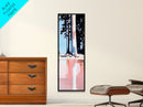 Tall Pines Reflection, Lake Landscape, Tranquil Nature Art, Woodland Wall Decor, Neutral Aesthetic, Cabin Art, Canvas Print