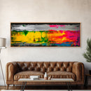 Abstract Color, Modern Art, Vibrant Minimalist Painting, Bold Wall Art, Living Room Aesthetic, Large Canvas Print, Statement Art