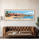 El Gouna, Egypt Panoramic Print, Vacation Gift, Egypt Wall Art, Vacation Wall Art, Vacatation Memories, Beach Decor, Beach Or Lakehouse Art