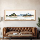 Kawau Island, New Zealand Watercolor Beach Print, Vacation Gift, New Zealand Wall Art, Beach Painting, Beach Decor, Beach Painting
