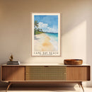 Cane Bay Beach, US Virgin islands Watercolor Beach Print, Vacation Gift, US Virgin islands Wall Art, Beach Painting, Beach Decor, Beach Painting