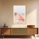 Holkham Beach, United Kingdom Watercolor Beach Print, Vacation Gift, United Kingdom Wall Art, Beach Painting, Beach Decor, Beach Painting