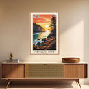 Hämeenlinna Finland Sunset Lake Art, Framed Canvas Wall Art, Home Decor, Living Room Decor, Nature Poster, Scenic Wall Art, Travel Poster Art