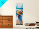 Ocean Breeze Coastal Cowgirl Wall Art Framed Canvas Print Coastal Decor Boho Art Nautical Painting Guest Room Art