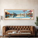 Kanata, Canada Panoramic Canvas Print, Kanata, Canada Painting, Canada Art, Kanata Travel Poster, Travel Art, Guest Room Painting