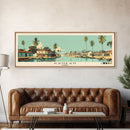 Kankan, Guinea Panoramic Canvas Print, Kankan, Guinea Painting, Guinea Art, Kankan Travel Poster, Travel Art, Guest Room Painting