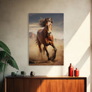 Horse Portrait, Animal Wall Art, Horse Canvas, Canvas Print, Wall Art, Vertical Print, Farmhouse Wall Art, Anniversary Gift, Ranch Decor