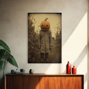 Halloween Wall Art, Spooky Art Print, Dark Art Print, Creepy Wall Art, Canvas Print, Wall Art, Vertical Print, Home Decor, Wall Decor
