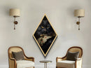 Victorian Cat Portrait, Funny Halloween Decor, Cute Cat Halloween Art, Canvas Textured Print