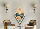 Retro Kobuk Valley National Park Adventure Poster Wall Art Texture Print, Travel Decor Art, Midcentury Modern Decor Alaska Travel Art