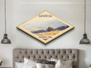 Shenandoah National Park Travel Poster Canvas Texture Print, Travel Decor, Midcentury Modern Retro Decor Virginia Landscape